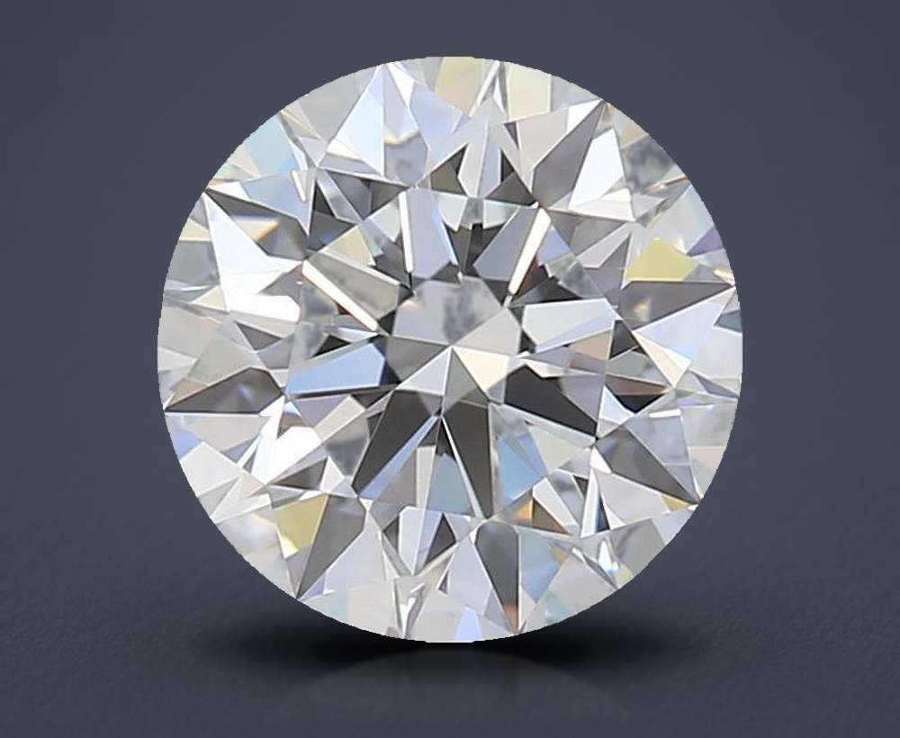 1.25ct F IF Rare Carat Ideal Cut Round Lab Grown Diamond