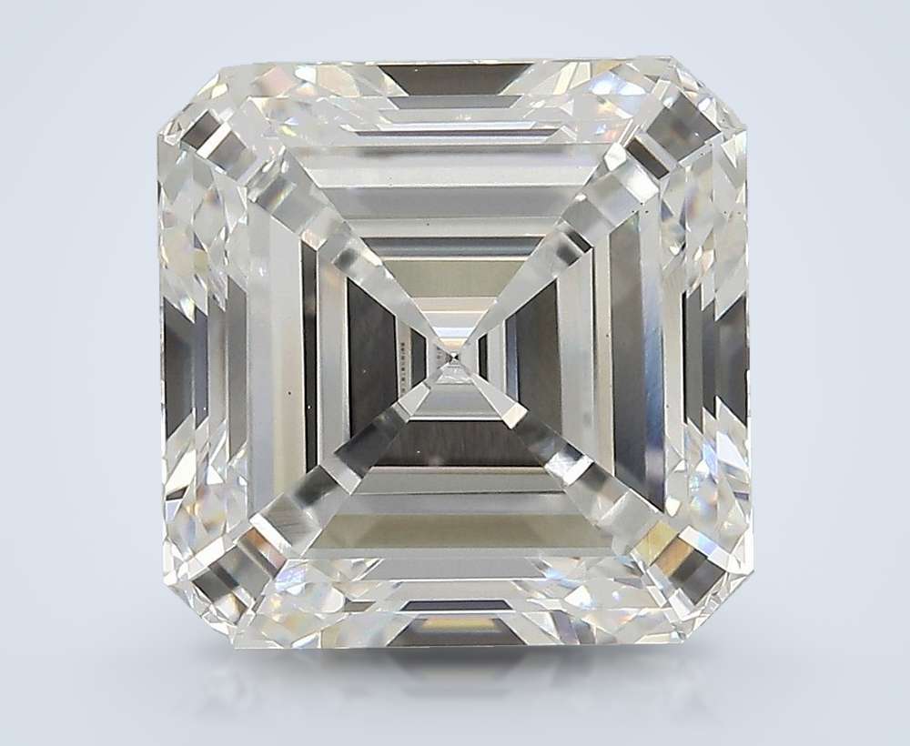 7.02ct F VS1 Very Good Cut Asscher Lab Grown Diamond