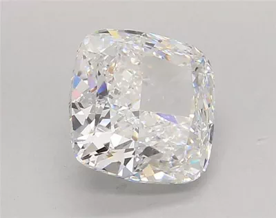 3.03ct E VVS2 Rare Carat Ideal Cut Cushion Lab Grown Diamond