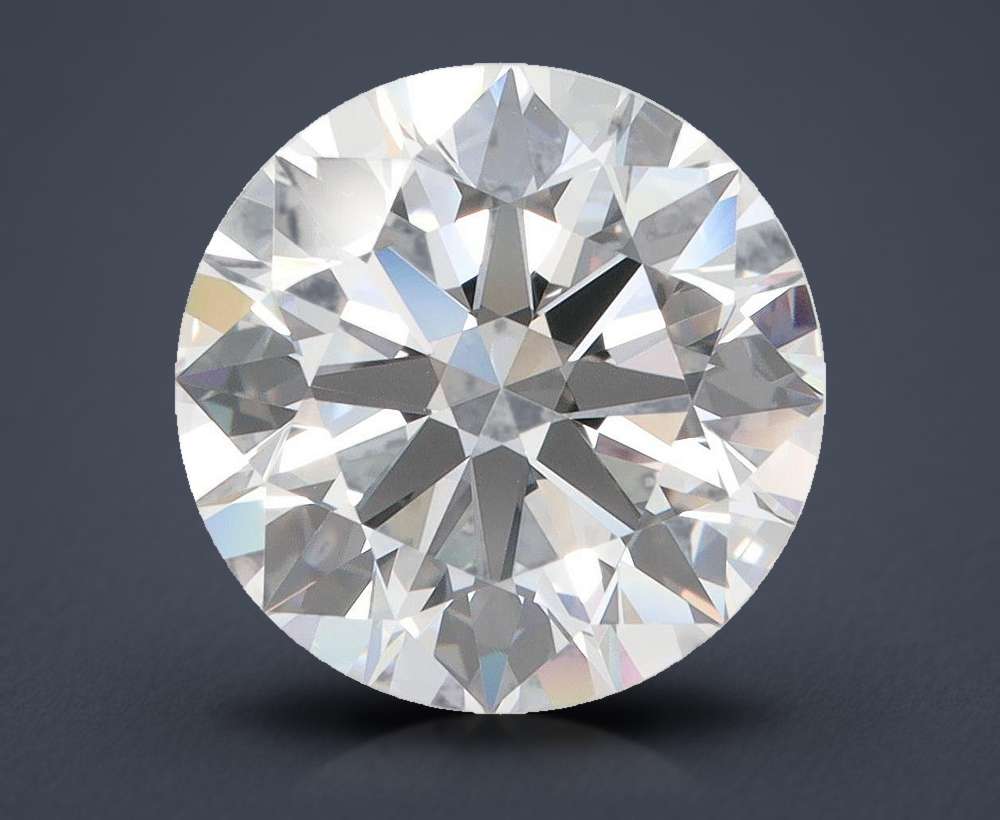 5.27ct D VVS1 Rare Carat Ideal Cut Round Lab Grown Diamond