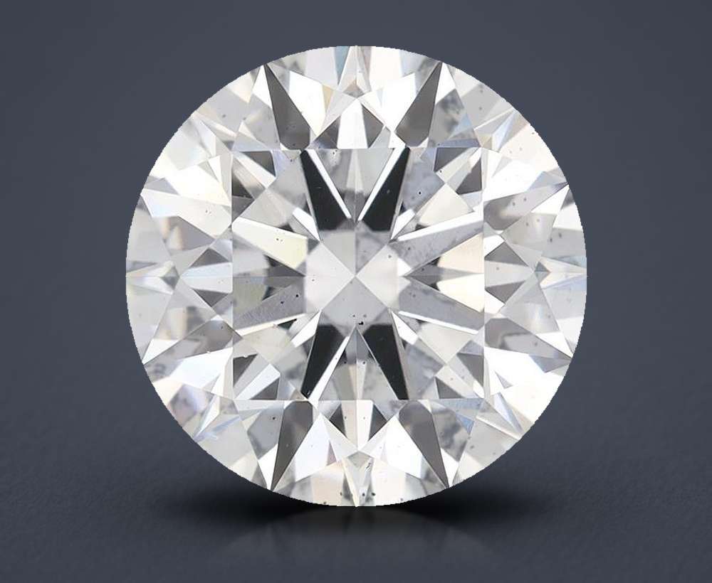 6.52ct F SI1 Rare Carat Ideal Cut Round Lab Grown Diamond