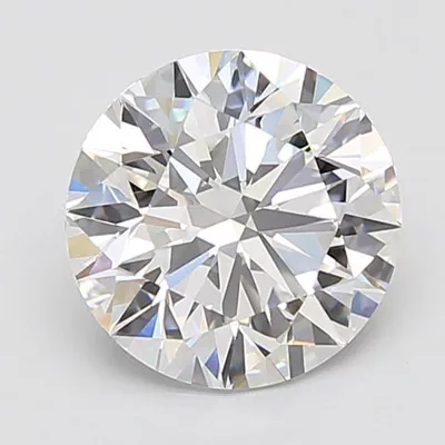4.53ct D IF Rare Carat Ideal Cut Round Lab Grown Diamond