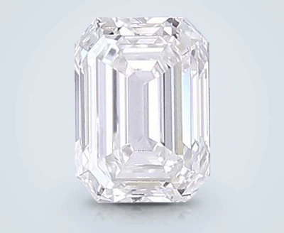 0.99ct E VS1 Rare Carat Ideal Cut Emerald Lab Grown Diamond