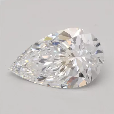 2.26ct D VVS2 Rare Carat Ideal Cut Pear Lab Grown Diamond
