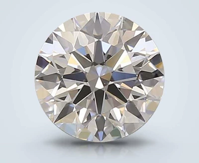 2.09ct D VS2 Rare Carat Ideal Cut Round Lab Grown Diamond
