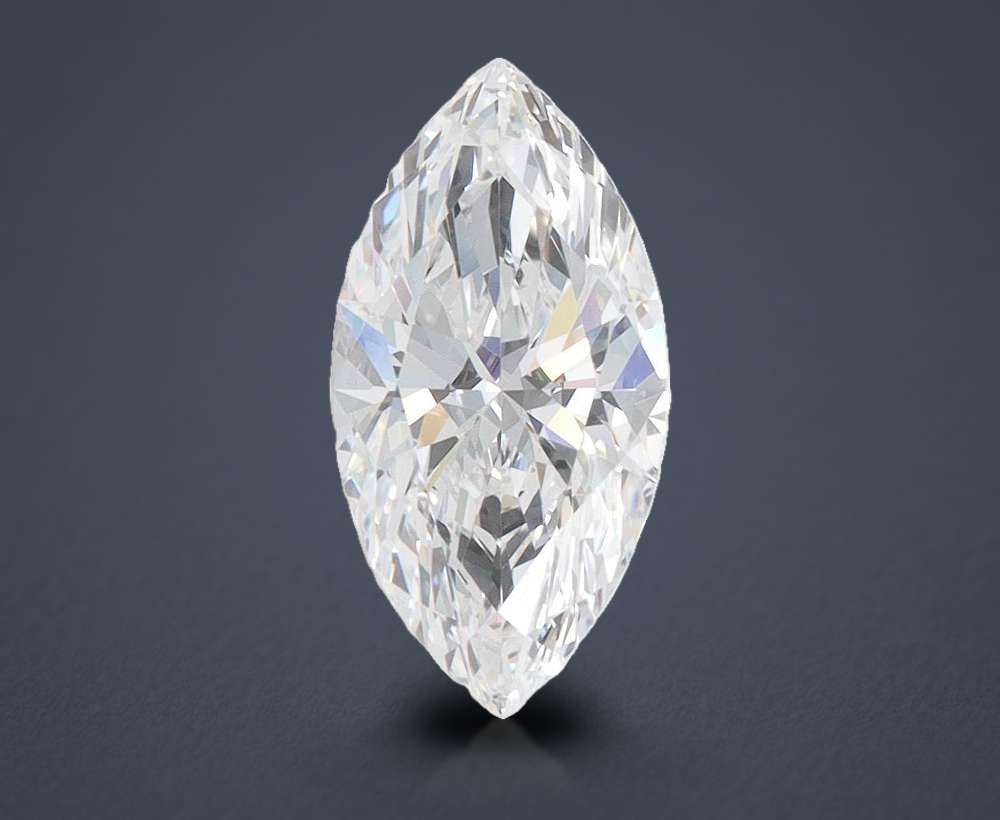 1.59ct D VVS1 Rare Carat Ideal Cut Marquise Lab Grown Diamond