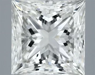 2.08ct I VS1 Rare Carat Ideal Cut Princess Diamond