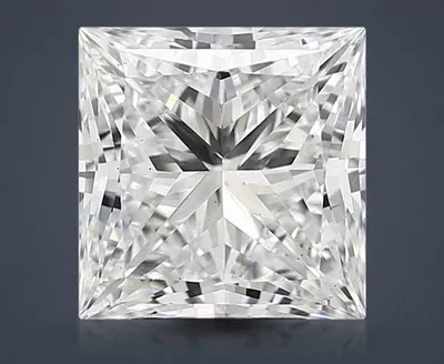 5.08ct E VS2 Rare Carat Ideal Cut Princess Lab Grown Diamond