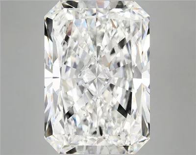 15.17ct F VVS2 Rare Carat Ideal Cut Radiant Lab Grown Diamond