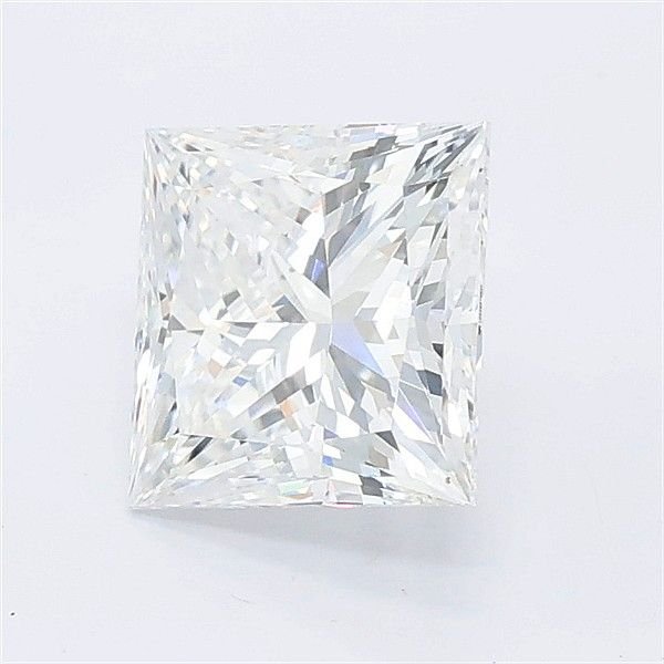 1.56ct D VS1 Rare Carat Ideal Cut Princess Lab Grown Diamond