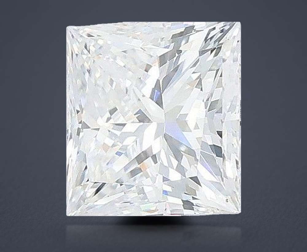 1.56ct D VS1 Rare Carat Ideal Cut Princess Lab Grown Diamond