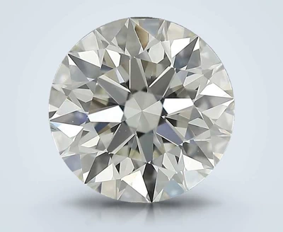 2.07ct K IF Rare Carat Ideal Cut Round Diamond