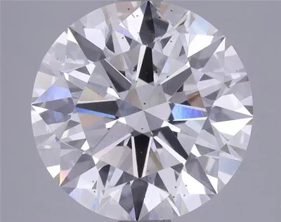 3.79ct F SI1 Rare Carat Ideal Cut Round Lab Grown Diamond