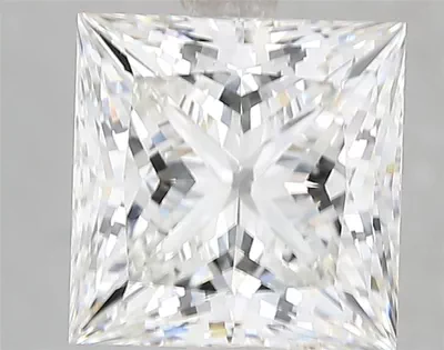 5.09ct G VS1 Rare Carat Ideal Cut Princess Lab Grown Diamond