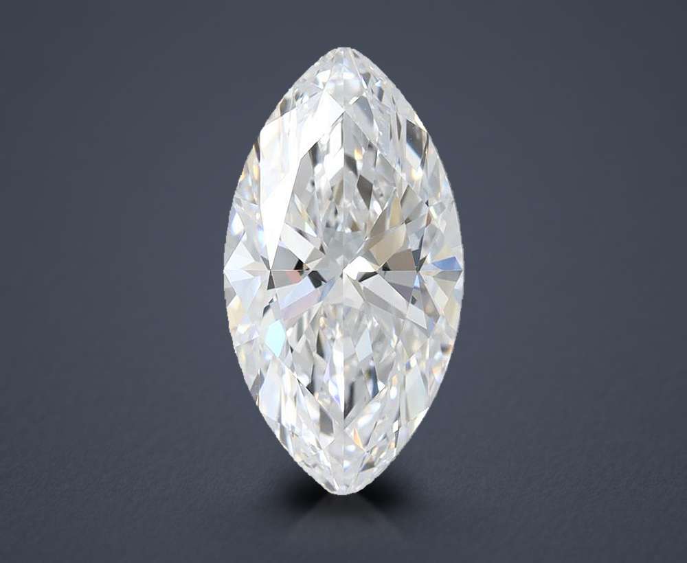 2.18ct D FL Rare Carat Ideal Cut Marquise Lab Grown Diamond