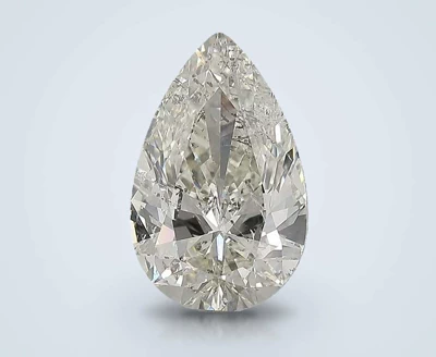 3.52ct J SI2 Rare Carat Ideal Cut Pear Diamond