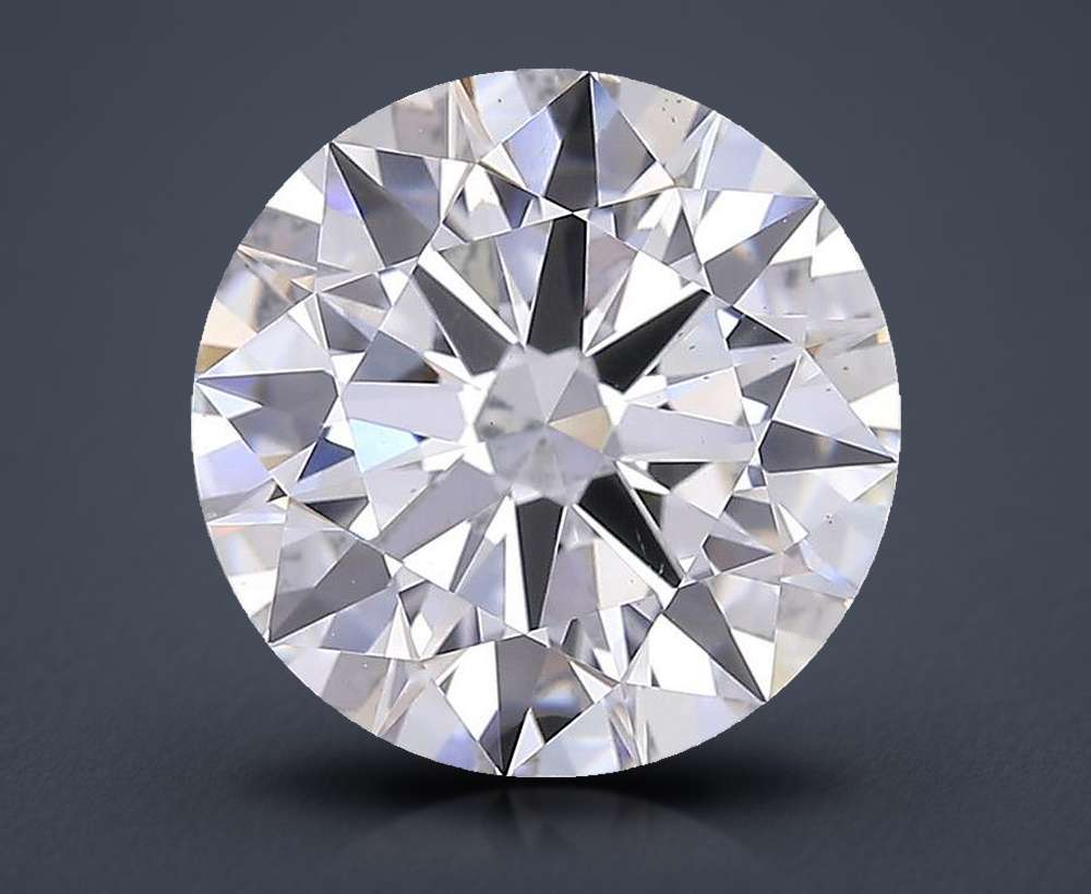 5.05ct D VS2 Rare Carat Ideal Cut Round Lab Grown Diamond