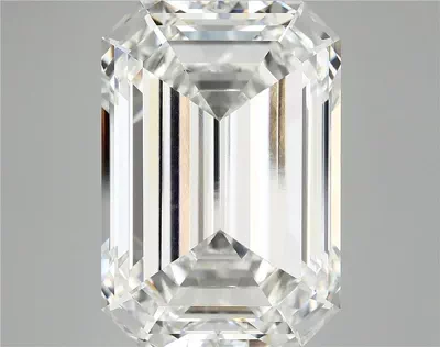 13.25ct F VVS2 Rare Carat Ideal Cut Emerald Lab Grown Diamond