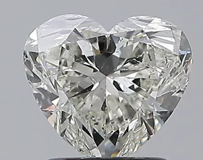 1.51ct H SI2 Rare Carat Ideal Cut Heart Diamond
