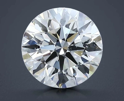 1.88ct H SI1 Rare Carat Ideal Cut Round Diamond