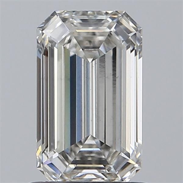 1.11ct G VS2 Rare Carat Ideal Cut Emerald Lab Grown Diamond