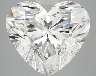 6.22ct E VVS2 Rare Carat Ideal Cut Heart Lab Grown Diamond