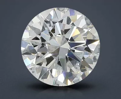3.39ct E VVS2 Excellent Cut Round Lab Grown Diamond