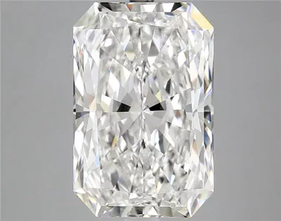 9.22ct F VVS2 Rare Carat Ideal Cut Radiant Lab Grown Diamond