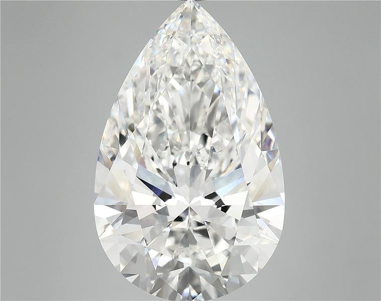 10.13ct F VVS2 Rare Carat Ideal Cut Pear Lab Grown Diamond