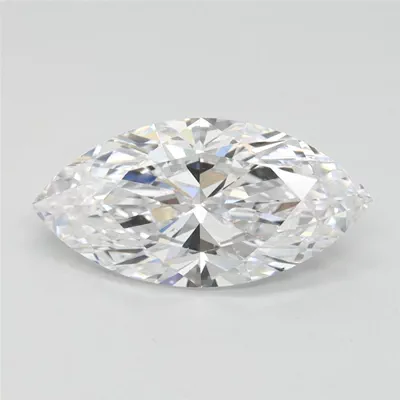1.09ct D VVS1 Rare Carat Ideal Cut Marquise Lab Grown Diamond