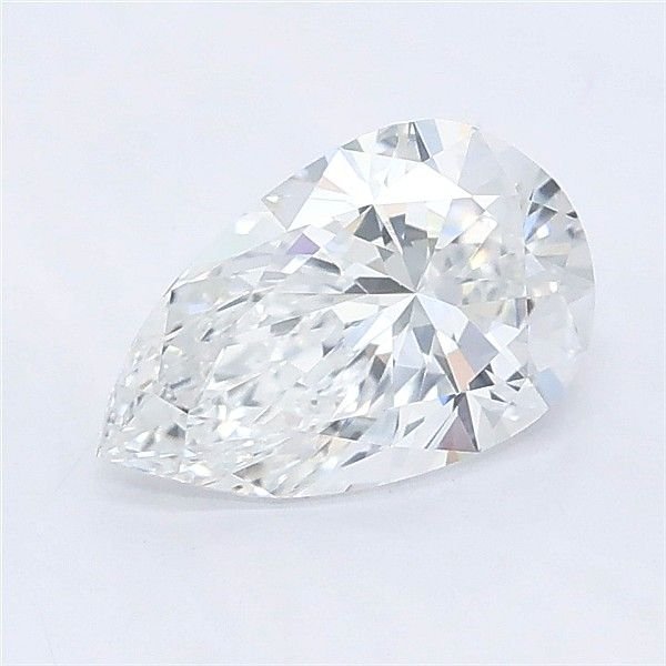 1.10ct D VVS2 Rare Carat Ideal Cut Pear Lab Grown Diamond