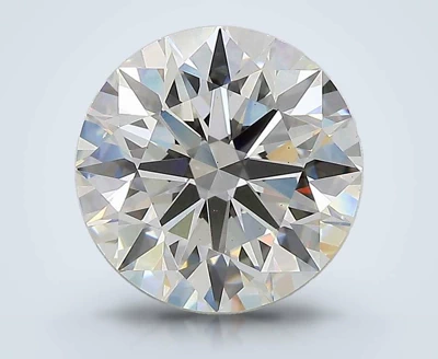 3.09ct E VS2 Rare Carat Ideal Cut Round Lab Grown Diamond
