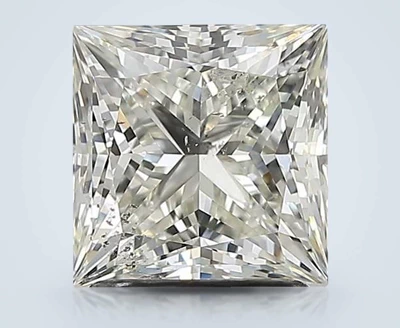 2.01ct K SI2 Rare Carat Ideal Cut Princess Diamond