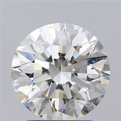 2.50ct I SI2 Rare Carat Ideal Cut Round Diamond