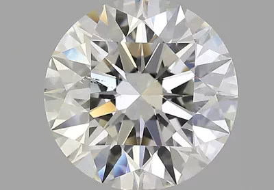 4.03ct J SI1 Rare Carat Ideal Cut Round Diamond