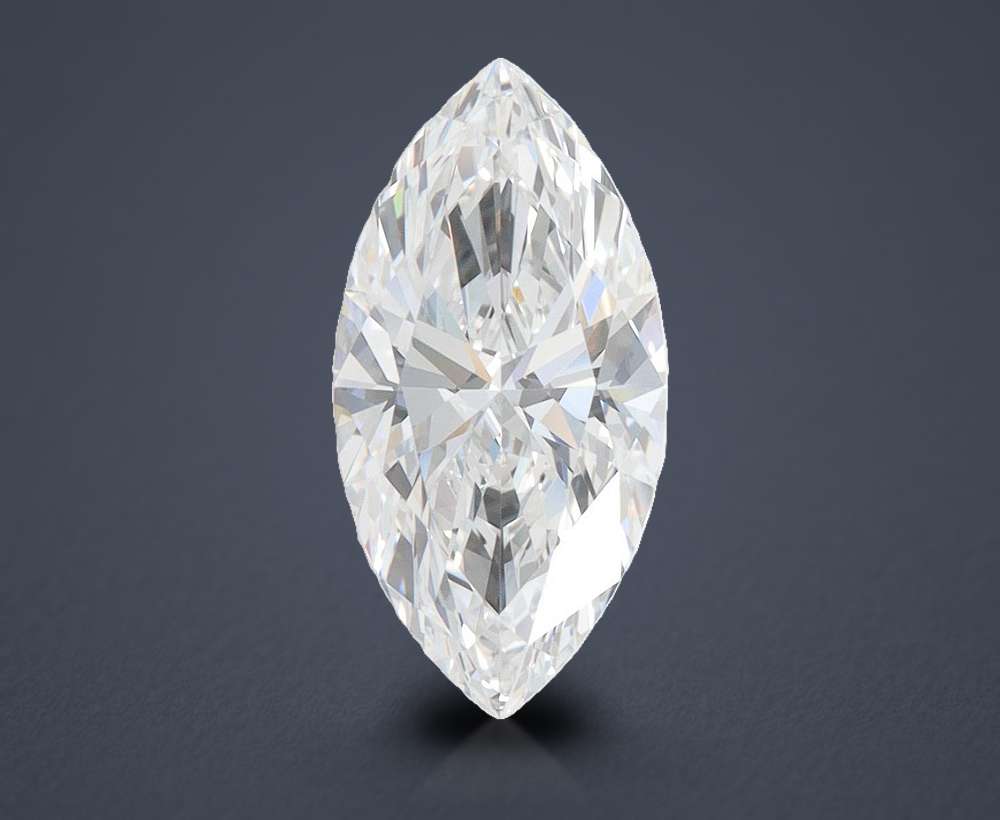 1.96ct D VVS1 Rare Carat Ideal Cut Marquise Lab Grown Diamond