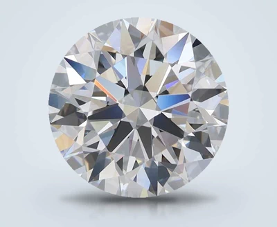 3.44ct D FL Rare Carat Ideal Cut Round Lab Grown Diamond