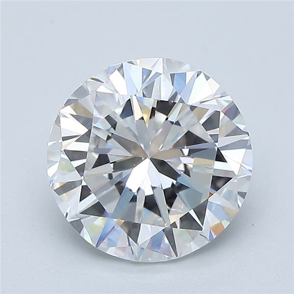 2.49ct E VVS2 Good Cut Round Diamond