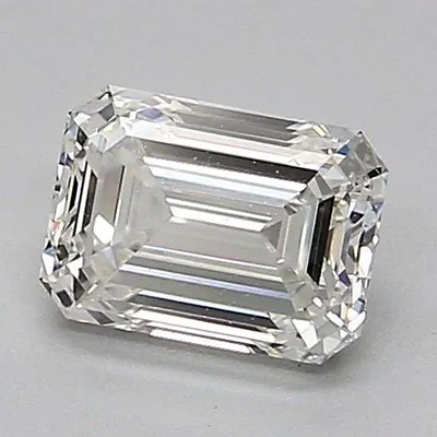 0.89ct H VS2 Rare Carat Ideal Cut Emerald Diamond