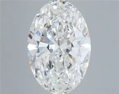 11.01ct F VVS2 Rare Carat Ideal Cut Oval Lab Grown Diamond
