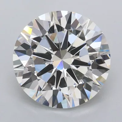 3.00ct F VVS2 Excellent Cut Round Lab Grown Diamond