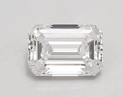 0.89ct E VVS2 Rare Carat Ideal Cut Emerald Lab Grown Diamond