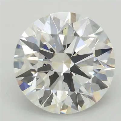 5.01ct E VS1 Rare Carat Ideal Cut Round Lab Grown Diamond
