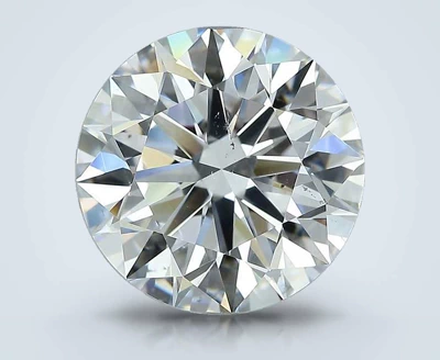5.40ct D SI1 Rare Carat Ideal Cut Round Diamond