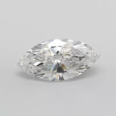 3.55ct F SI1 Rare Carat Ideal Cut Marquise Lab Grown Diamond