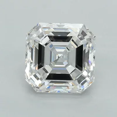 1.44ct D VVS2 Rare Carat Ideal Cut Asscher Lab Grown Diamond
