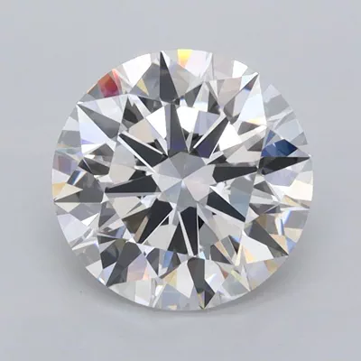 2.02ct D FL Rare Carat Ideal Cut Round Lab Grown Diamond