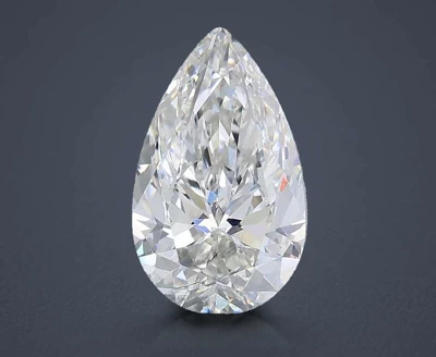 2.01ct F SI1 Very Good Cut Pear Lab Grown Diamond
