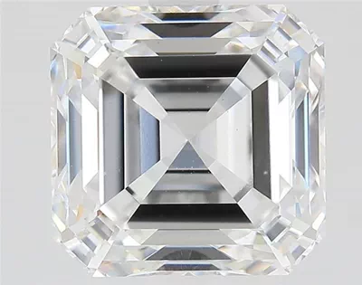 3.24ct E VS1 Rare Carat Ideal Cut Asscher Lab Grown Diamond