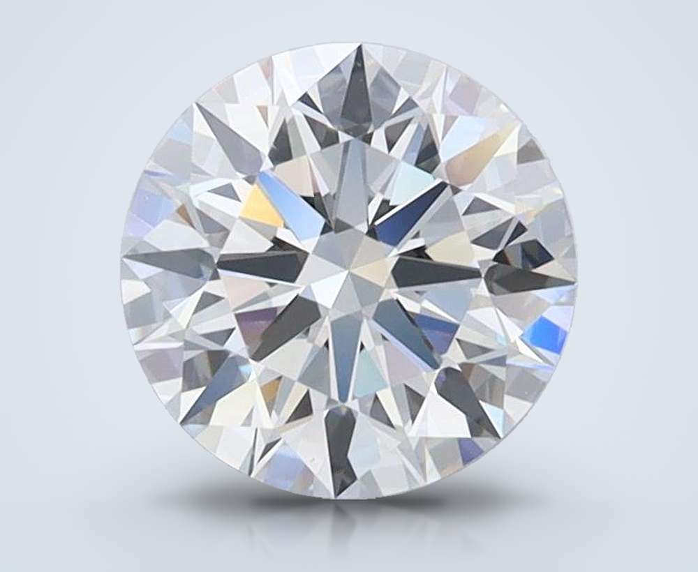 1.29ct D FL Rare Carat Ideal Cut Round Lab Grown Diamond